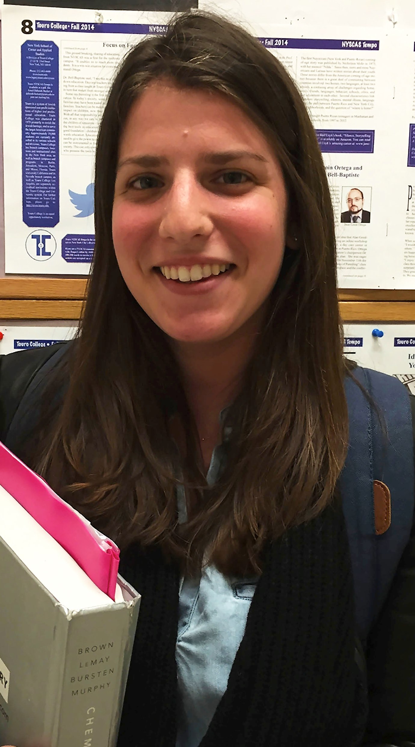 Katie Levy, NYSCAS '16, SHS OT student