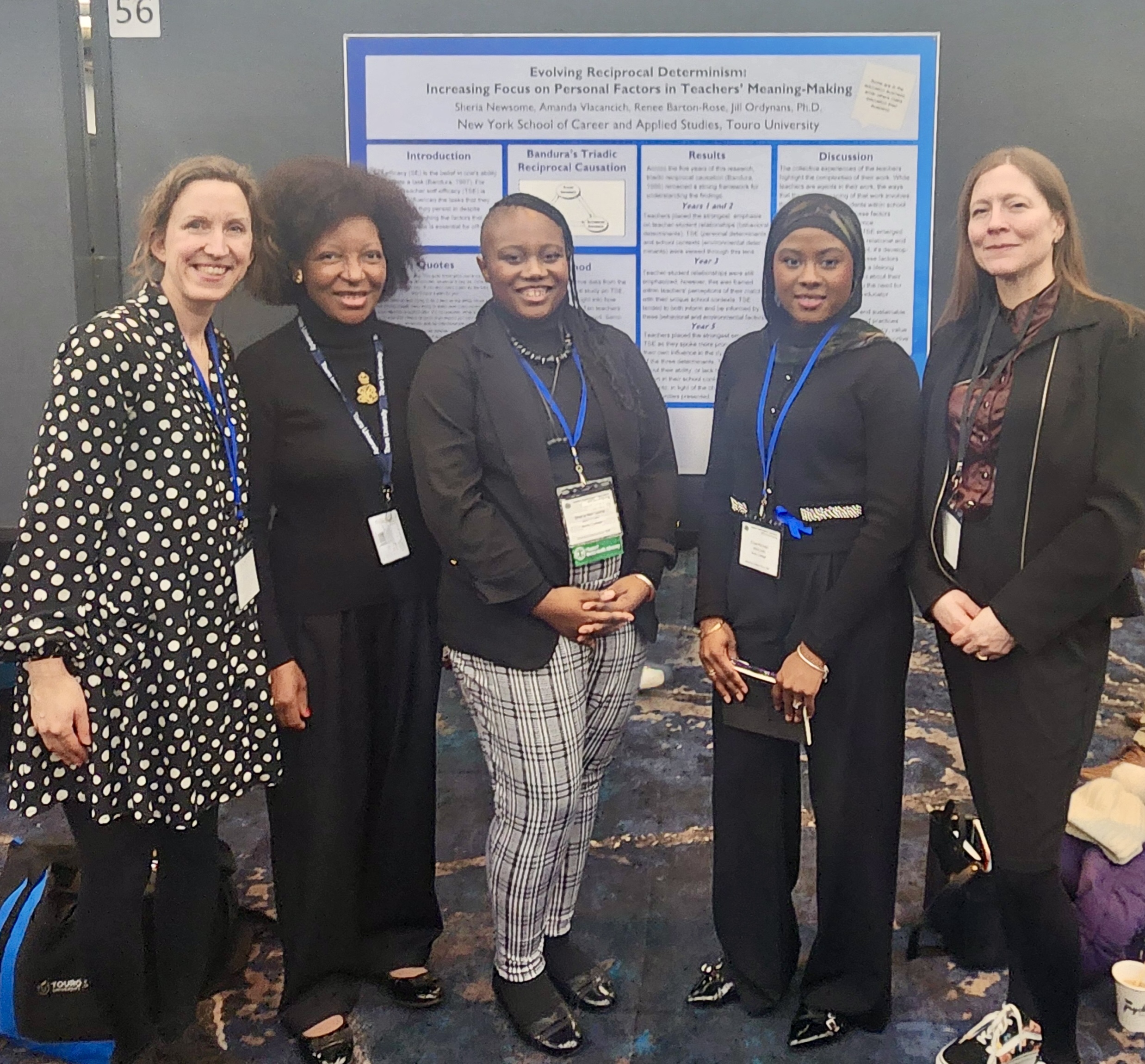 NYSCAS Psychology Honor students and faculty at the 2025 Eastern Psychological Association Conference.